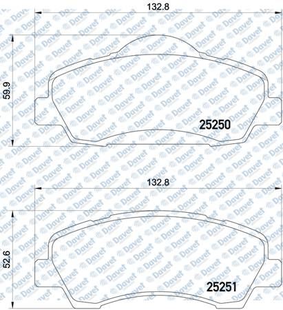 ART A22.2485 Fren Balatasi On Wva 25250 C-Elysee 12- C4 Cactus 14- P301 11- P308 15-